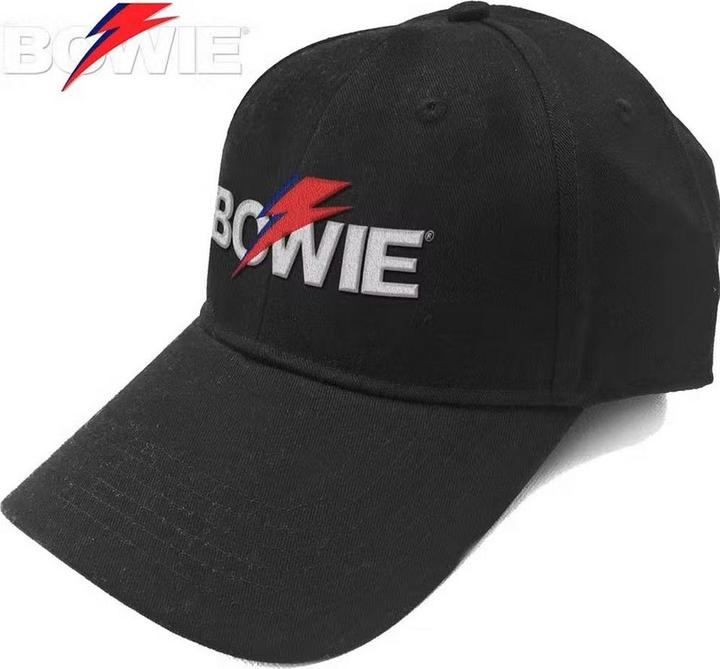 David Bowie Aladdin Sane BaseballMütze Logo (One Size)