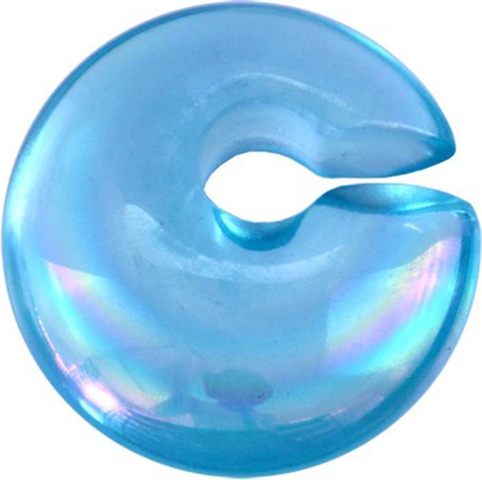 Produktbild Star Piercing Ohrgewicht farbig aus Glas (Glas, ohne Messing)