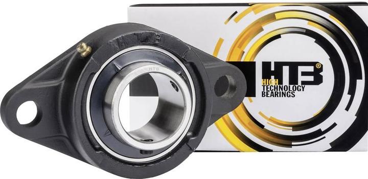 Image du produit UBC Bearing Palier à bride UCFL, boîtier en fonte UCFL 207 Diamètre d'alésage 35 mm Distance entre les trous