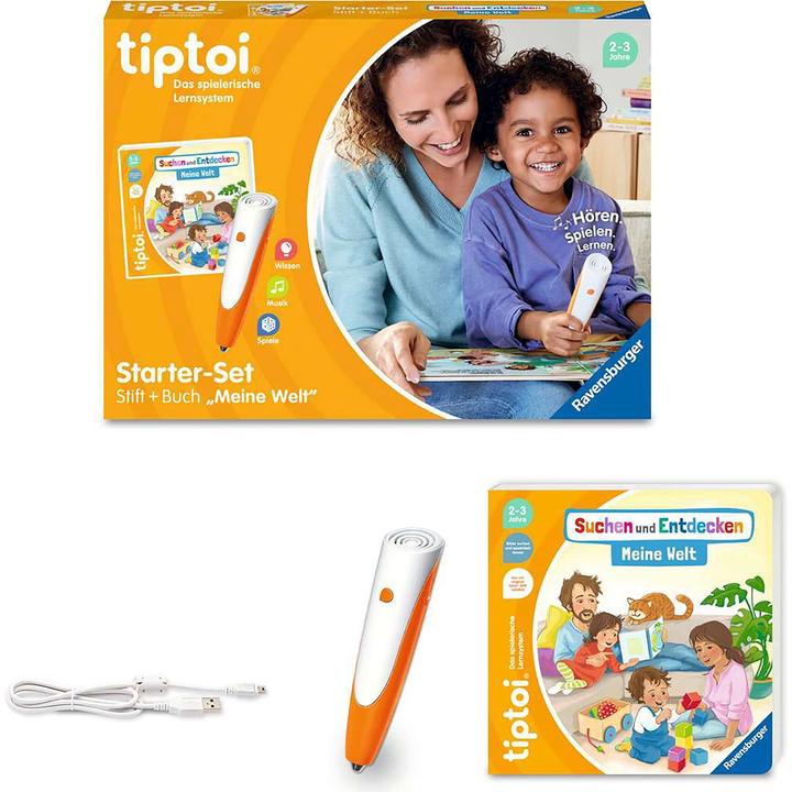 Actual product image tiptoi Starter set: pen and picture book My World (German)