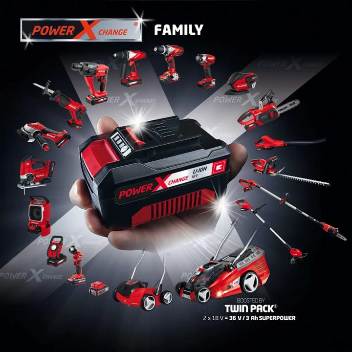 Actual product image Einhell GE-CT 18 Li Kit (Plastic knives)