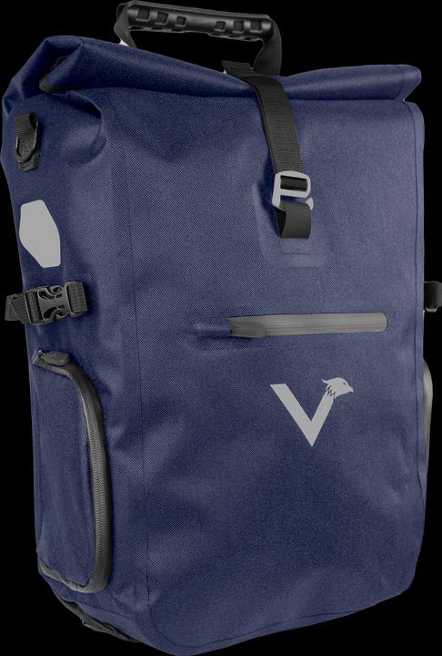 Actual product image Valkental ValkPro Bike Bag - 23L, Blue (26 l, Luggage carrier bag)