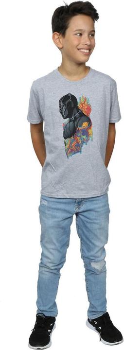 Image du produit T-Shirt Garçons Black Panther Profile (152, 158)
