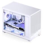 Image du produit Jonsbo D32 STD White PC-Gehäuse, Mini-Gehäuse, mATX, Tempered Glass - weiss (ATX)