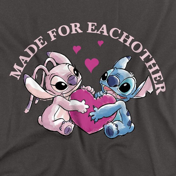 Produktbild Lilo & Stitch Made For Each Other TShirt (L)
