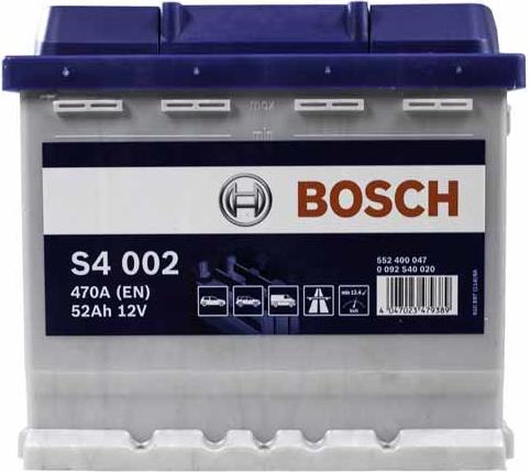 Image du produit Bosch Automotive S4 002 (12 V, 52 Ah, 470 A)