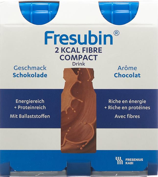 Immagine prodotto Fresubin 2 kcal Bevanda compatta di fibre al cioccolato (4x125ml) (Cioccolato, 4 x)