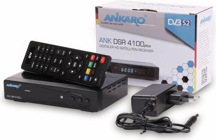 Produktbild Ankaro DVB-S HDTV-Receiver DSR 4100plus (DVB-S)