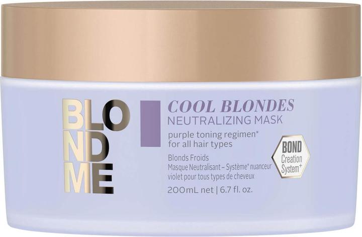 Image du produit Schwarzkopf Blondme - Masque Neutralisant Cool Blondes (200 ml)