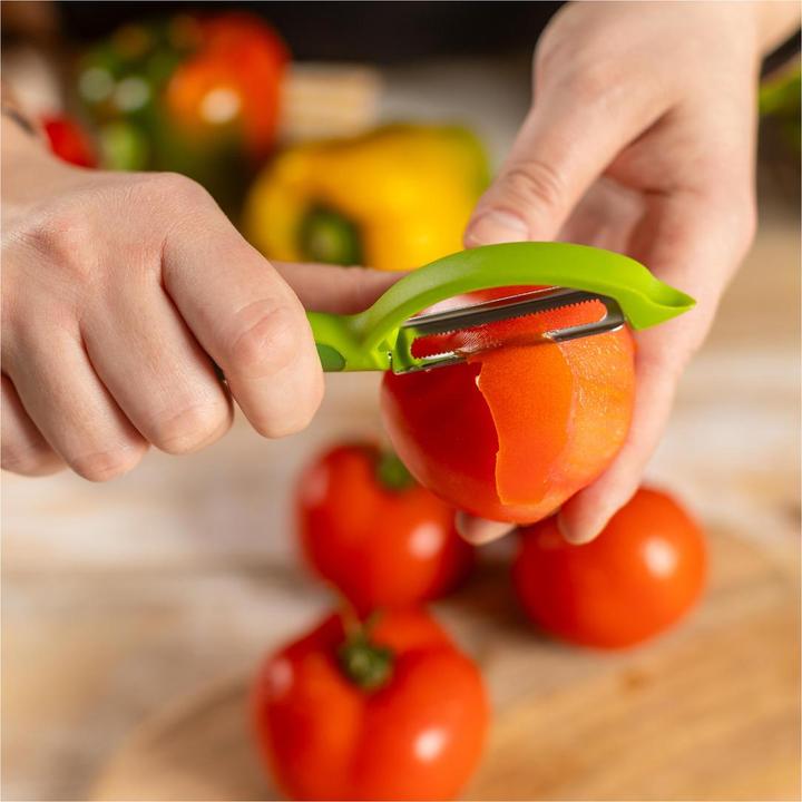 Produktbild Kuhn Rikon Sparschäler Piranha Swivel grün
