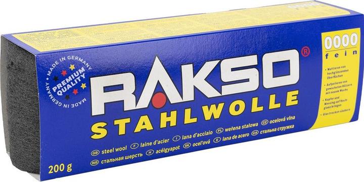 Produktbild Rakso Stahlwolle Nr. 0000 à200g (1 Stk.)