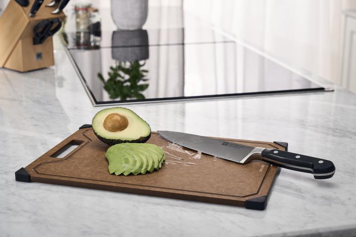 Actual product image Zwilling - Cutting Board - Brown-Black - 42 cm x 30 cm