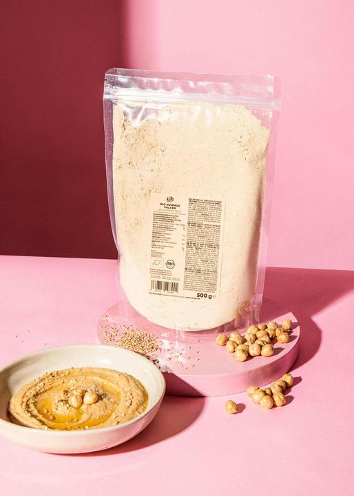 Image du produit KoRo Mélange de farine de pois chiches bio grillés pour la préparation de houmous (6000 g)