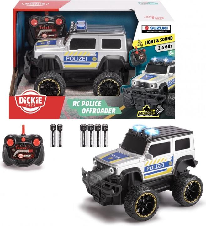 Actual product image Dickie RC Suzuki Jimny Police