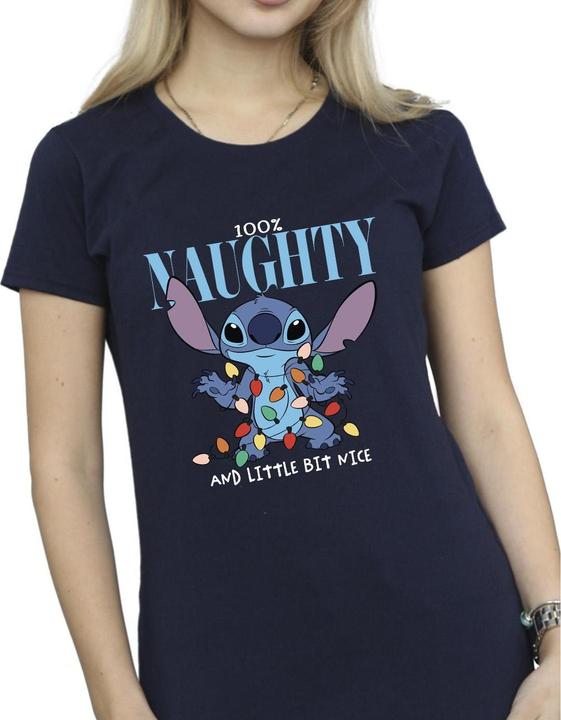 Immagine prodotto Disney Lilo & Stitch Naughty & Nice Maglietta Donna (M)