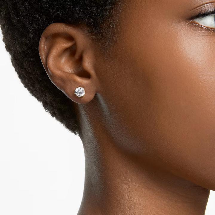 Actual product image Swarovski Constella Stud Earrings Gold (Swarovski Metal)