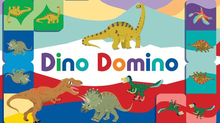 Image du produit Dino Domino (Anglais)