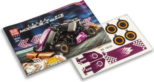 Produktbild Mould King 18026 - GO Kart (RC) (289 Teile)