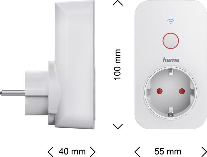 Produktbild Hama WLAN-Steckdose
