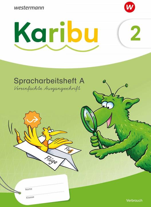 Immagine prodotto Karibu 2. Spracharbeitshefte. Vereinfachte Ausgangsschrift (Tedesco, Editori di libri scolastici Westermann, 2024)
