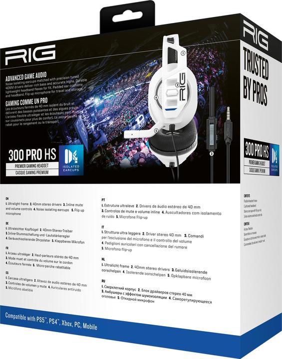 Actual product image Nacon Gaming RIG 300 PRO HS (Cable)