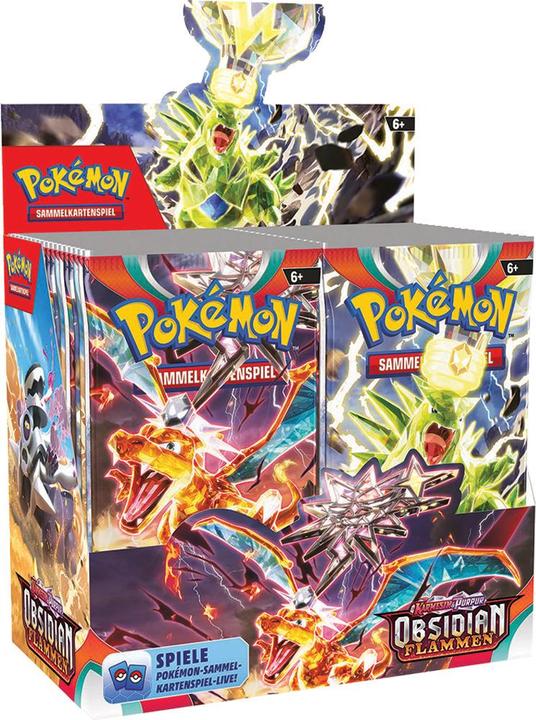 Actual product image Pokémon Crimson & Purple 03 Booster Bag (German, Booster Pack)