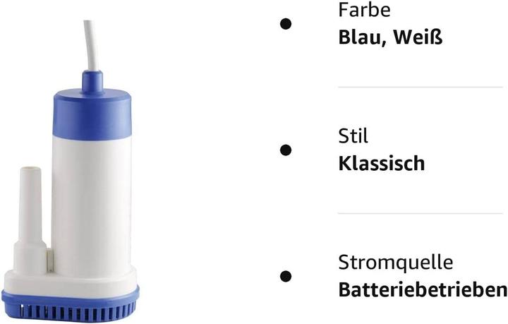Actual product image Barwig Low-voltage submersible pump BWV088 1 (Sewage pump)