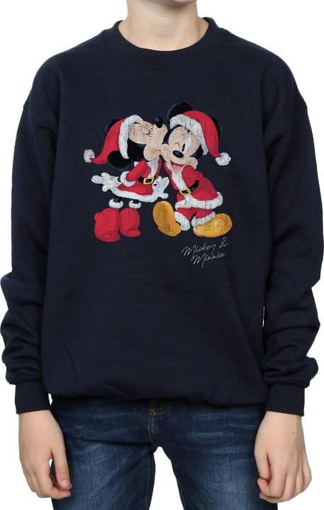 Immagine prodotto Disney Mickey And Minnie Christmas Kiss Felpa Ragazzi (152, 158)