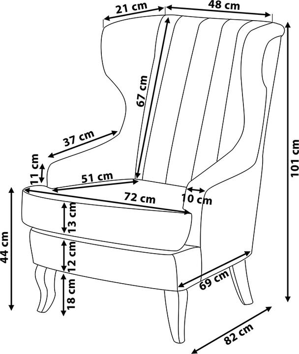 Actual product image Beliani Molde