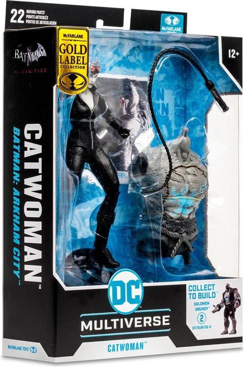 Actual product image McFarlane DC Gaming figurine Build A Catwoman Gold Label (Batman: Arkham City) 18 cm