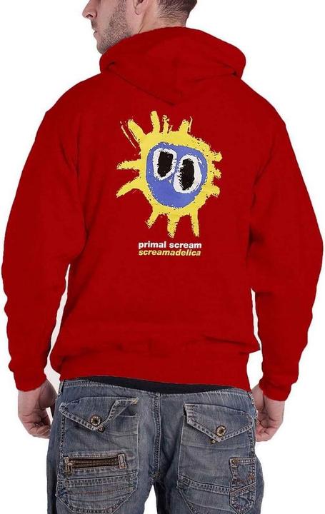 Immagine prodotto Universal Textiles Screamadelica Felpa con Cappuccio Stampa posteriore Con Cerniera Adulto Unisex (S)