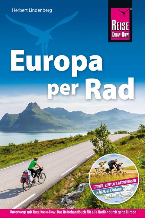 Actual product image Reiseführer Fahrradführer Europa per Rad (German, Herbert Lindenberg, 2022)