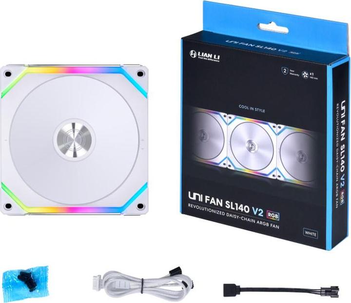 Image du produit Lian-Li Uni Fan SL140 V2 ARGB (140 mm, 1 x)