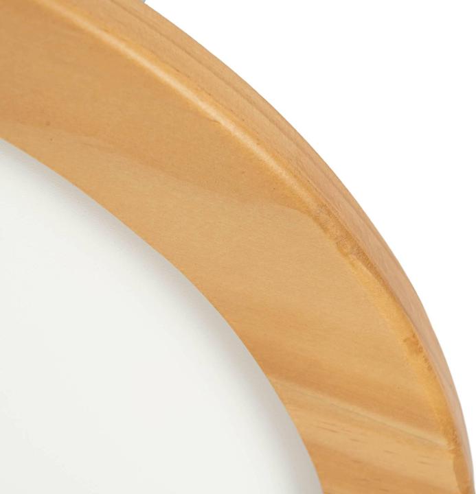 Actual product image Lucande Joren LED ceiling light round wood Ø 37.5cm (1310 lm)