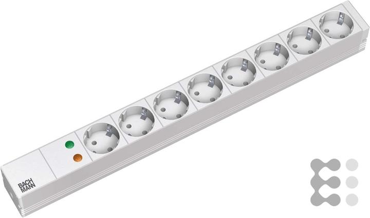 Bachmann Steckdosenleiste (8 x, CEE 7/3, 2 m)