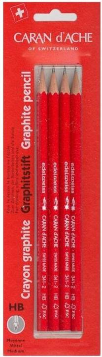 Image du produit Caran d'Ache Edelweiss Graphitstift im Blister (0.50 mm, HB, 4 x)