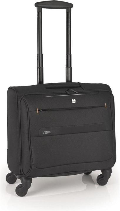 Gabol Pilotos - Handgepäck -Laptop -Hülle - 4 Räder - Schwarz (Handgepäck (bis 50l))