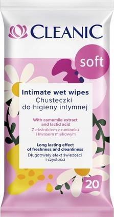 Produktbild Cleanic Weiche Intimhygiene-Tücher - 20 Stück
