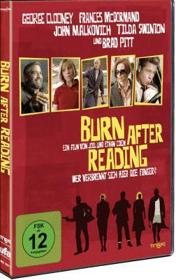 Actual product image Burn After Reading Who's burning their fingers here? (DVD, 2008, English, German)