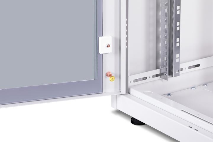 Image du produit Assmann Armoire réseau DIGITUS 42U Unique 600x800mm porte vitrée grise (42 HE, Rack 19 pouces)