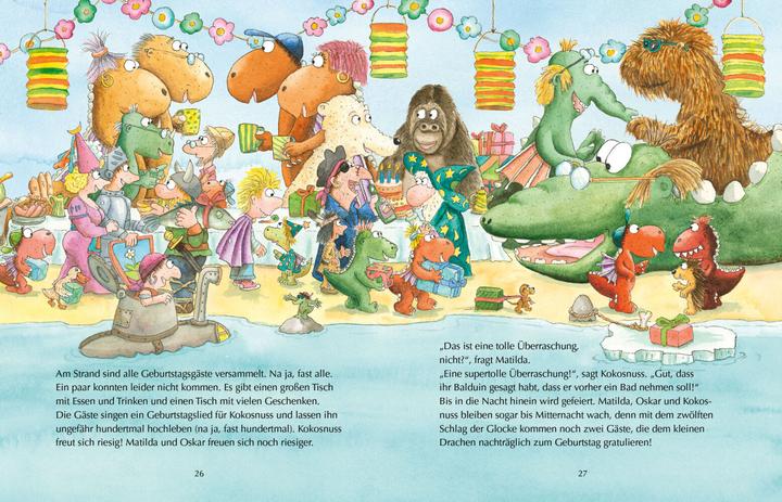 Produktbild Der kleine Drache Kokosnuss und die Geburtstagsparty (Deutsch, Ingo Siegner, 2022)