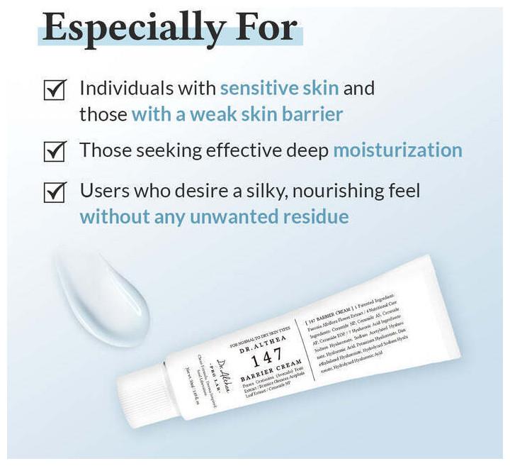 Produktbild Dr. Althea 147 Barrier (50 ml, 24h Creme)