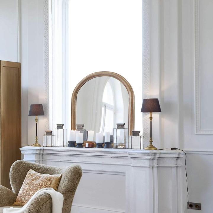 Image du produit Loberon Miroir Tolvene laiton antique (85 x 100 cm)