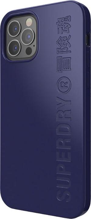 Produktbild Superdry Snap iPhone 12/12 Pro Compostab le dark blue (Realme 12 Pro+, Apple iPhone 12)