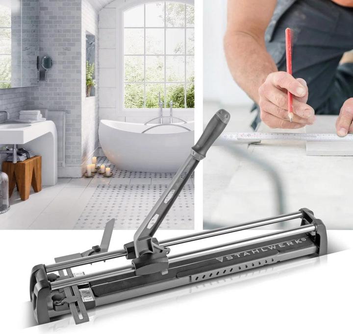 Immagine prodotto Stahlwerk Tagliapiastrelle professionale con lunghezza di taglio di 600 mm e spessore di taglio di 14 mm
