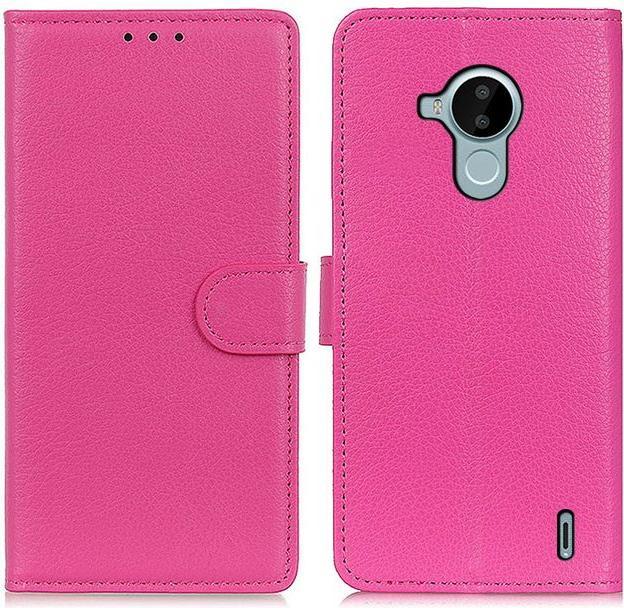 Actual product image MU Classic Litchi Leather Bookcover Series (Nokia C30)