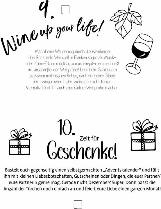 Produktbild Die NEUE Bucket List für Paare (Deutsch, Stephanie Fischer, 2023)