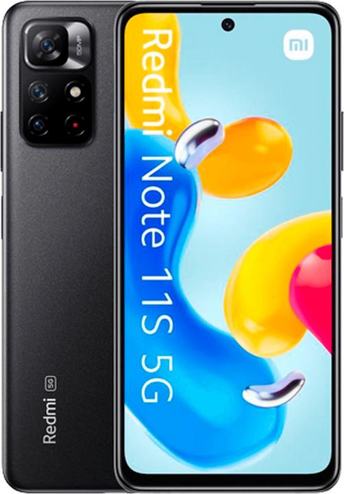 Image du produit Xiaomi Redmi Note 11S 5G (64 Go, Midnight Black, 6.60", Double SIM, 50 Mpx, 5G)