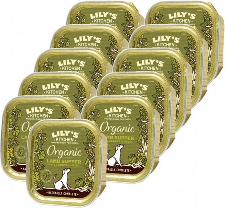Produktbild Lily's Kitchen Organic Lamb Supper (Adult, Junior, Senior, 11 Stk., 1650 g)