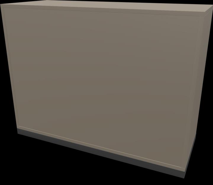 Actual product image Narbutas Choice hinged door cabinet (100 x 40 x 76 cm)